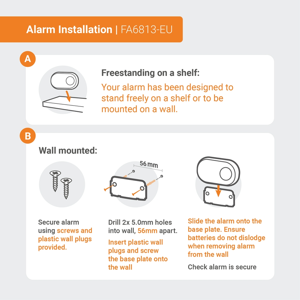 FireAngel Carbon Monoxide Alarm with Replaceable Batteries
