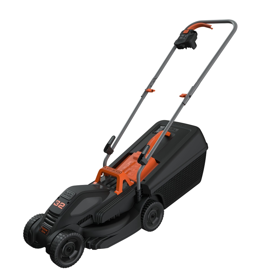 BLACK+DECKER 1000W Electric Lawn Mower 32cm