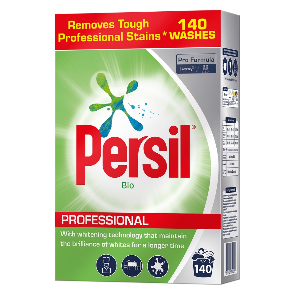 Persil Pro Formula Professional Biological Laundry Powder - 140 Washes