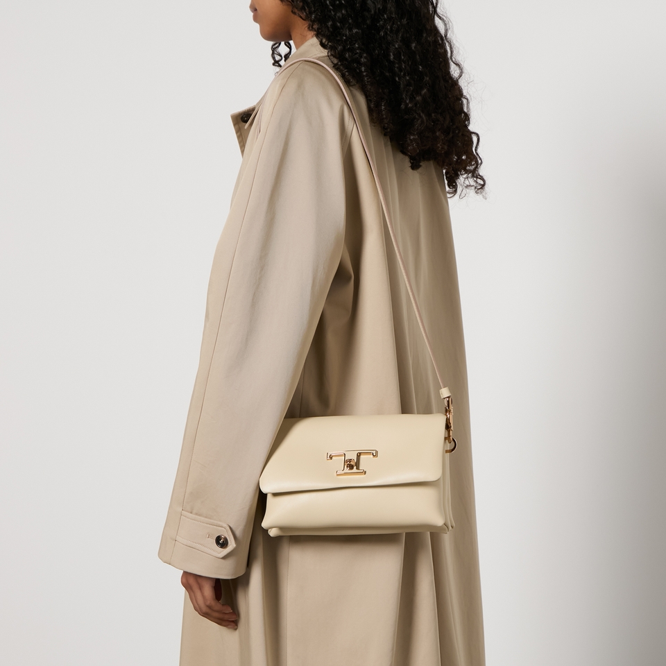 Tod's Soft T Timeless Mini Leather Bag