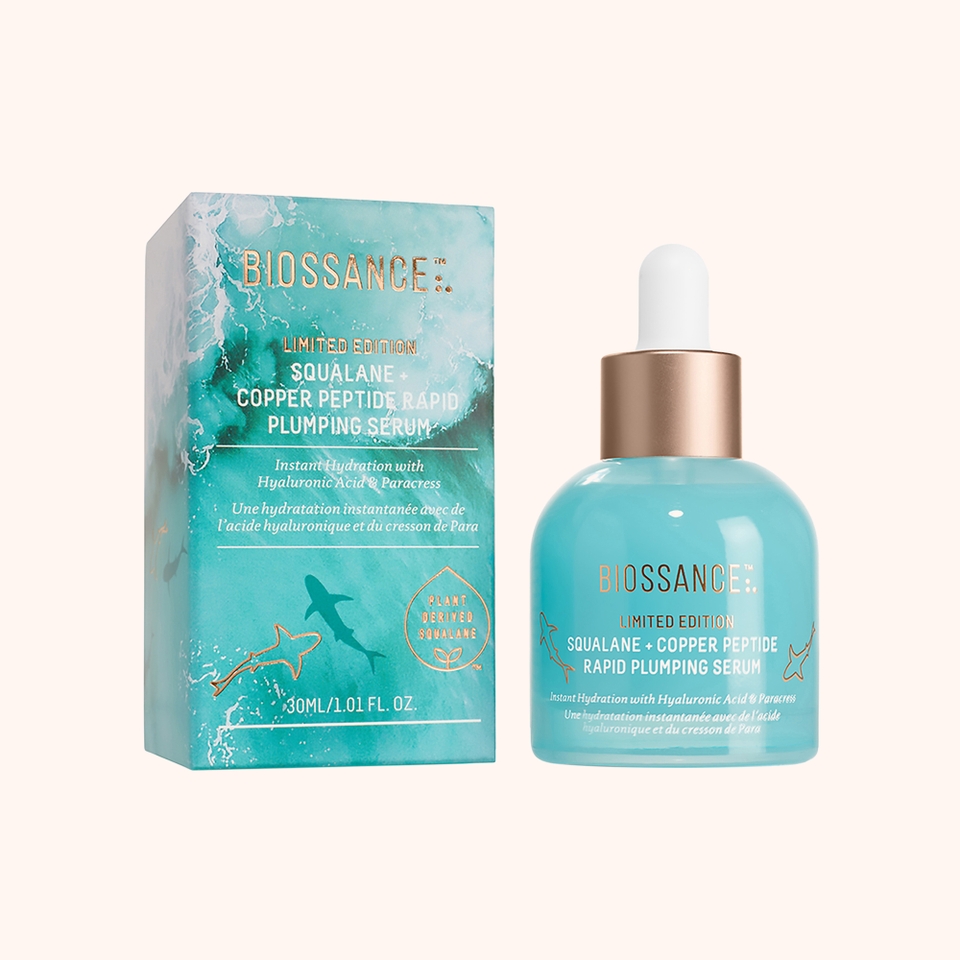 Squalane + Copper Peptide Rapid Plumping Serum - Biossance
