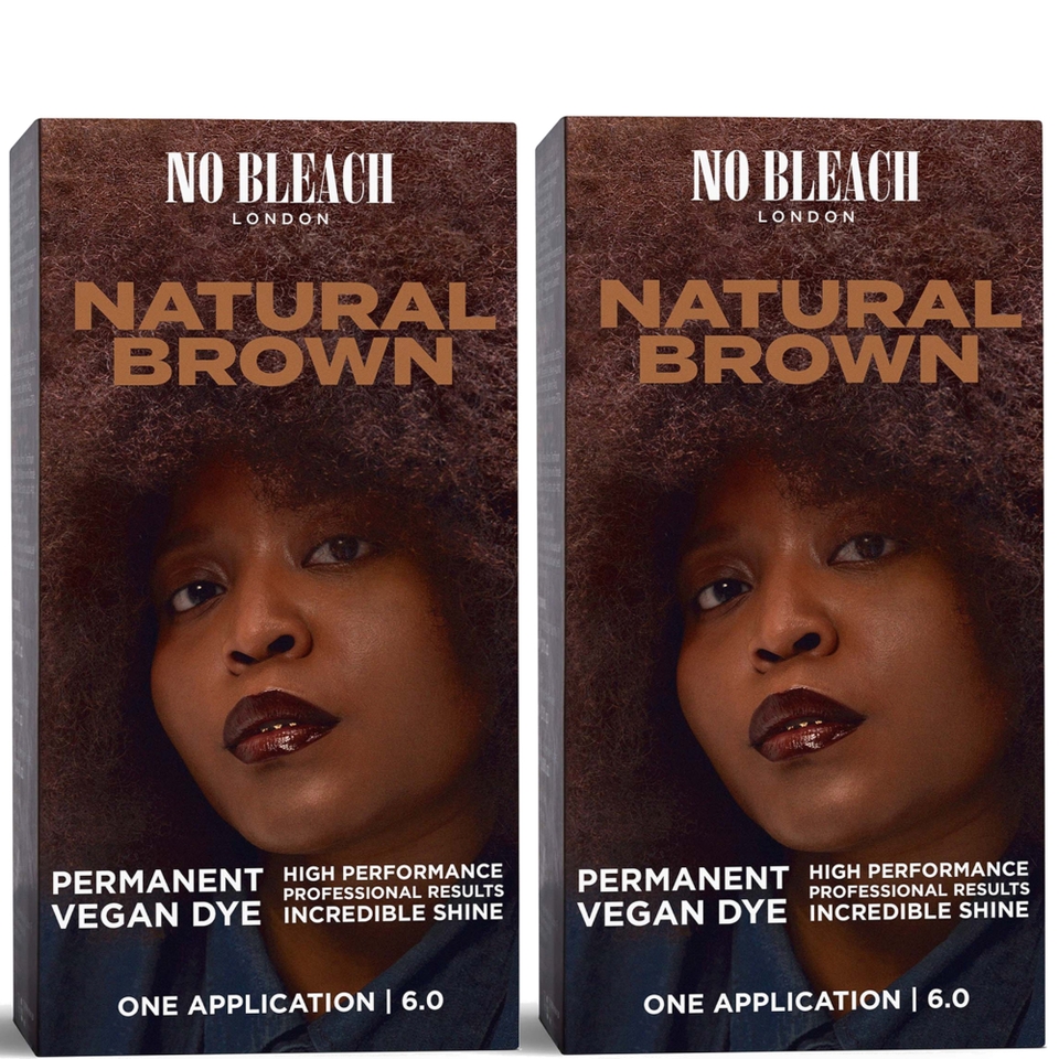 BLEACH LONDON Natural Brown Permanent Kit Duo