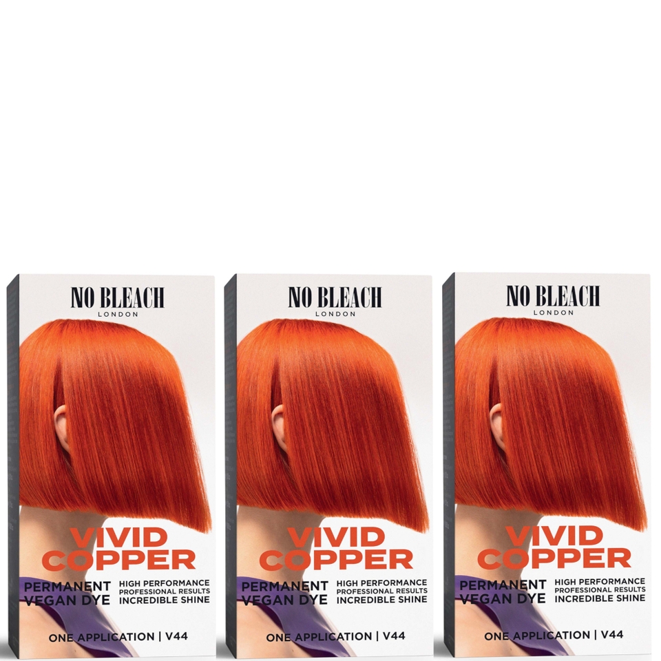 BLEACH LONDON Vivid Copper Permanent Kit Trio