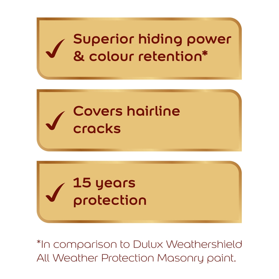 Dulux Weathershield Ultimate Protection Smooth Matt Masonry Paint Pale Slate - 5L