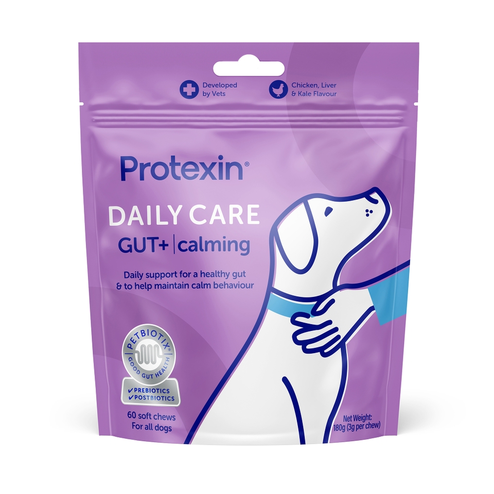 Protexin Daily Care Gut+ Calming, Trout and Kale Flavour, 60 Chews