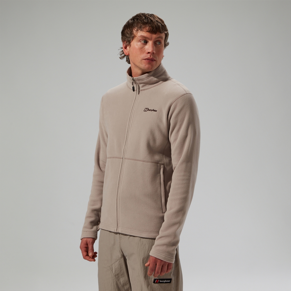 Polartec-Fleece Prism Micro InterActive Herren-Jacke - Grau
