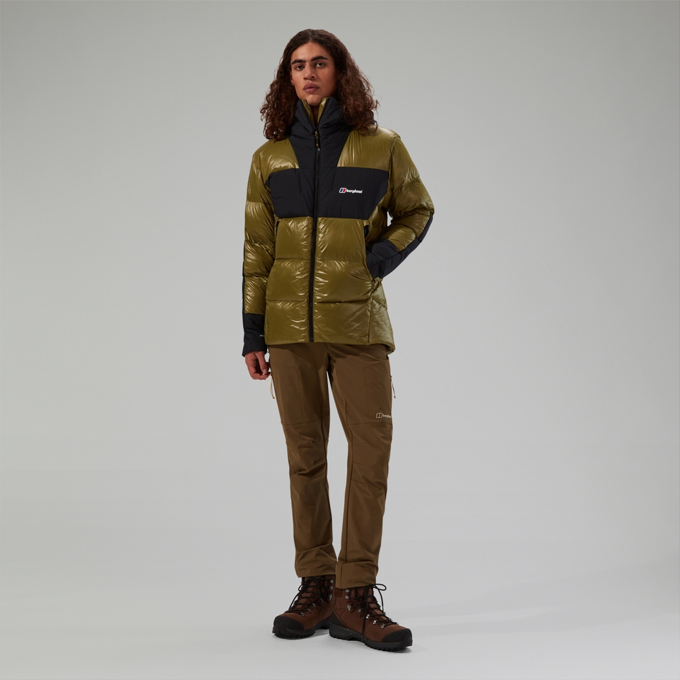 Men's URB Arkos Reflect Down Insulated Jacket - Green/Black