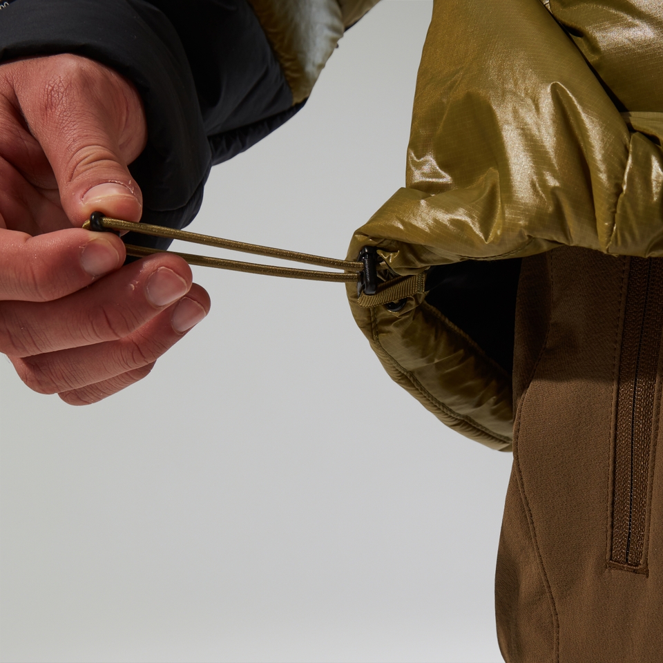 Men's URB Arkos Reflect Down Insulated Jacket - Green/Black