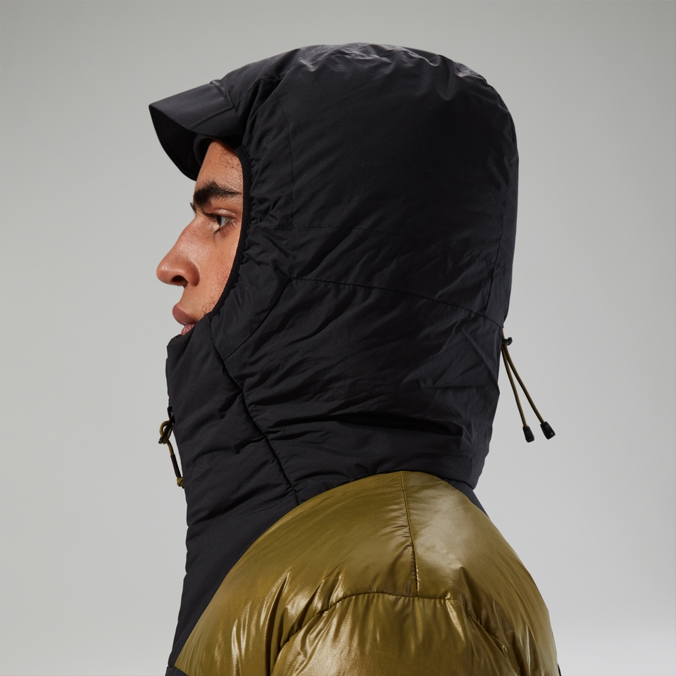 Men's URB Arkos Reflect Down Insulated Jacket - Green/Black