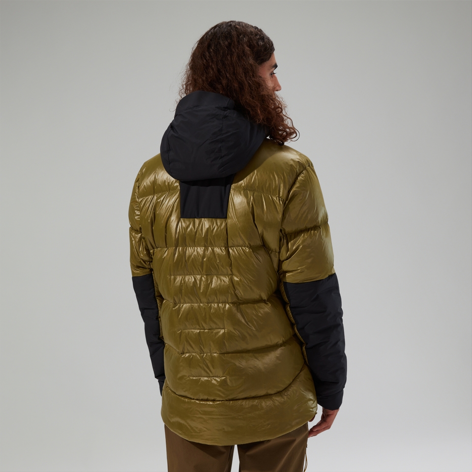 Men's URB Arkos Reflect Down Insulated Jacket - Green/Black