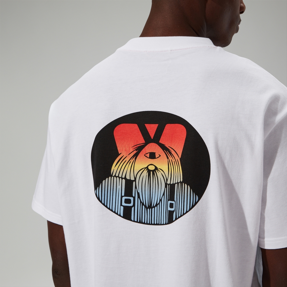 Unisex Cyclops Short Sleeve T-Shirt - White
