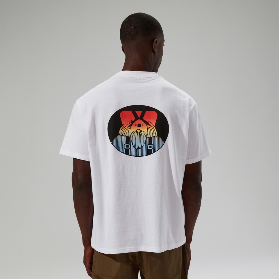 Unisex Cyclops Short Sleeve T-Shirt - White