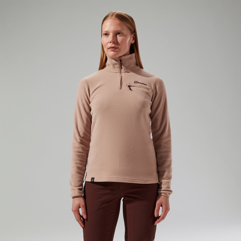 Women's Prism 2.0 Micro Half Zip Polartec Fleece - Pink