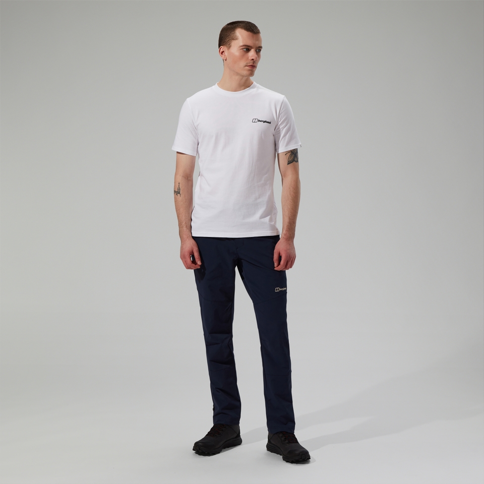 Mountain Art Herren-T-Shirt - Weiß