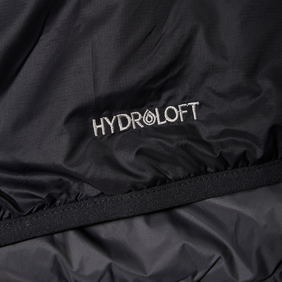 Trawden Hybrid-Kapuzenjacke für Herren - Schwarz