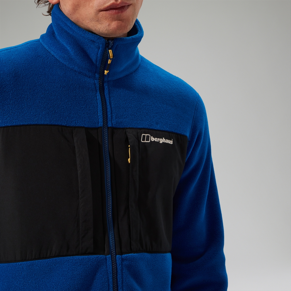 Men's Prism Guide InterActive Polartec Fleece Jacket - Blue/Black