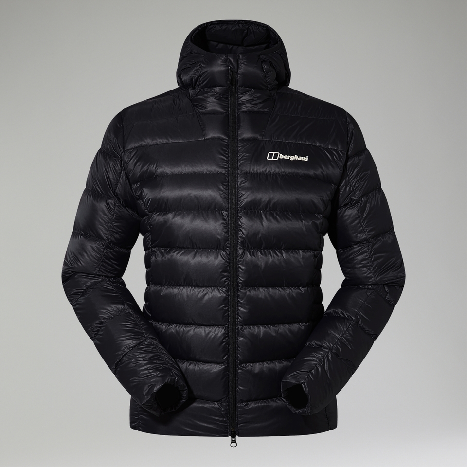 Daunen-isolierte Summit-Nomad Herren-Jacke - Schwarz