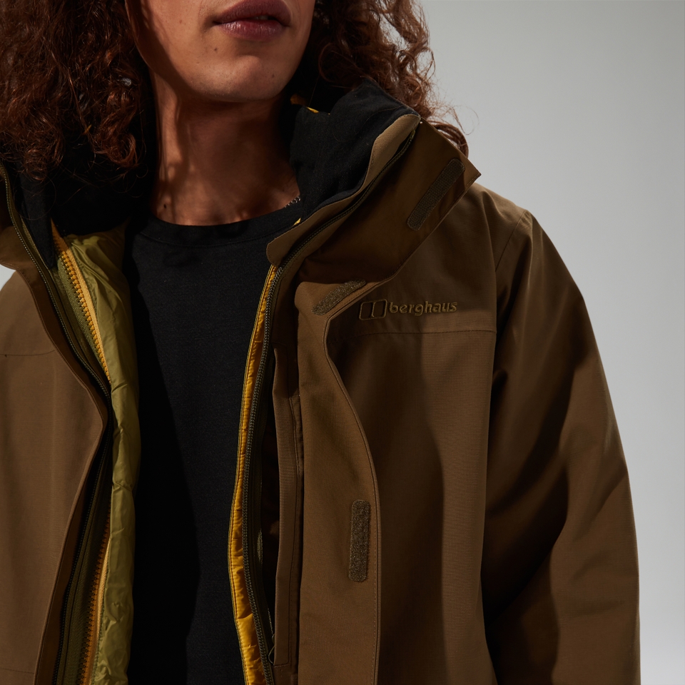 Men's Hillwalker 2.0 Gemini Waterproof 3in1 Jacket - Brown