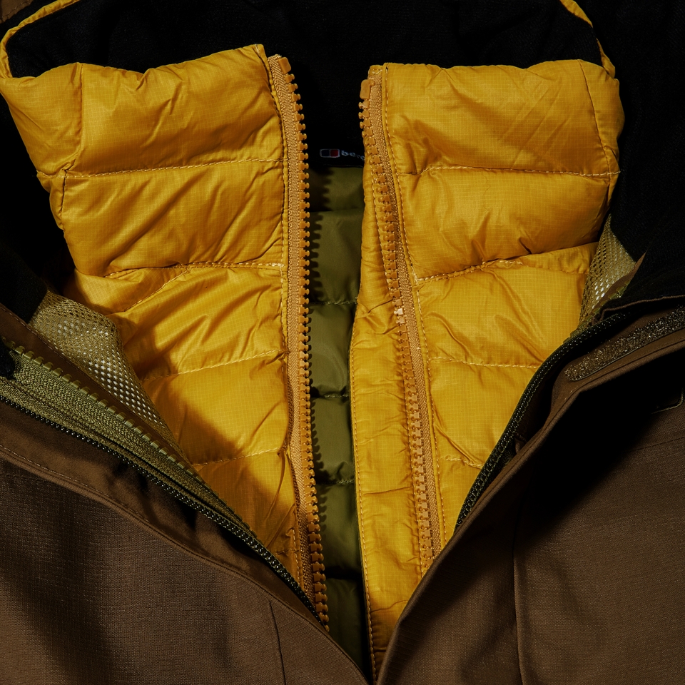 Men's Hillwalker 2.0 Gemini Waterproof 3in1 Jacket - Brown
