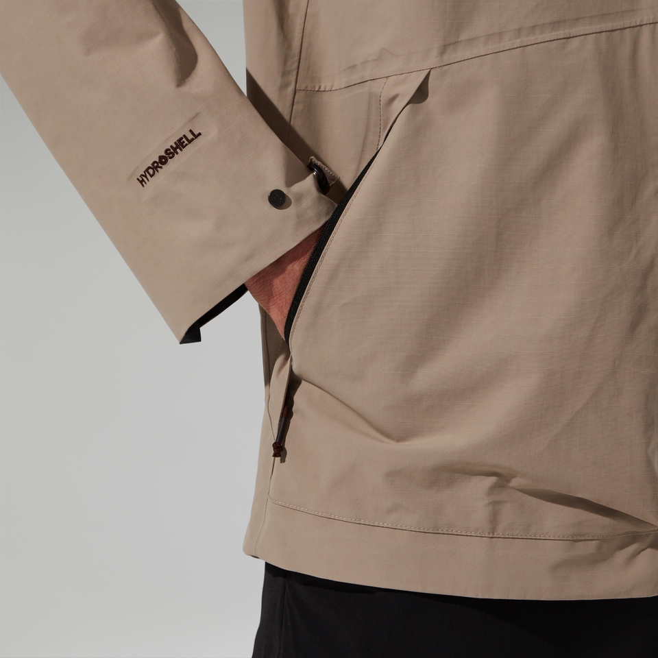 Men's Woodwalk Waterproof Jacket - Grey