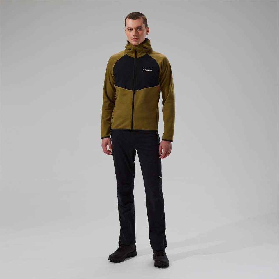 Men's Trawden Hybrid Jacket - Green/Black