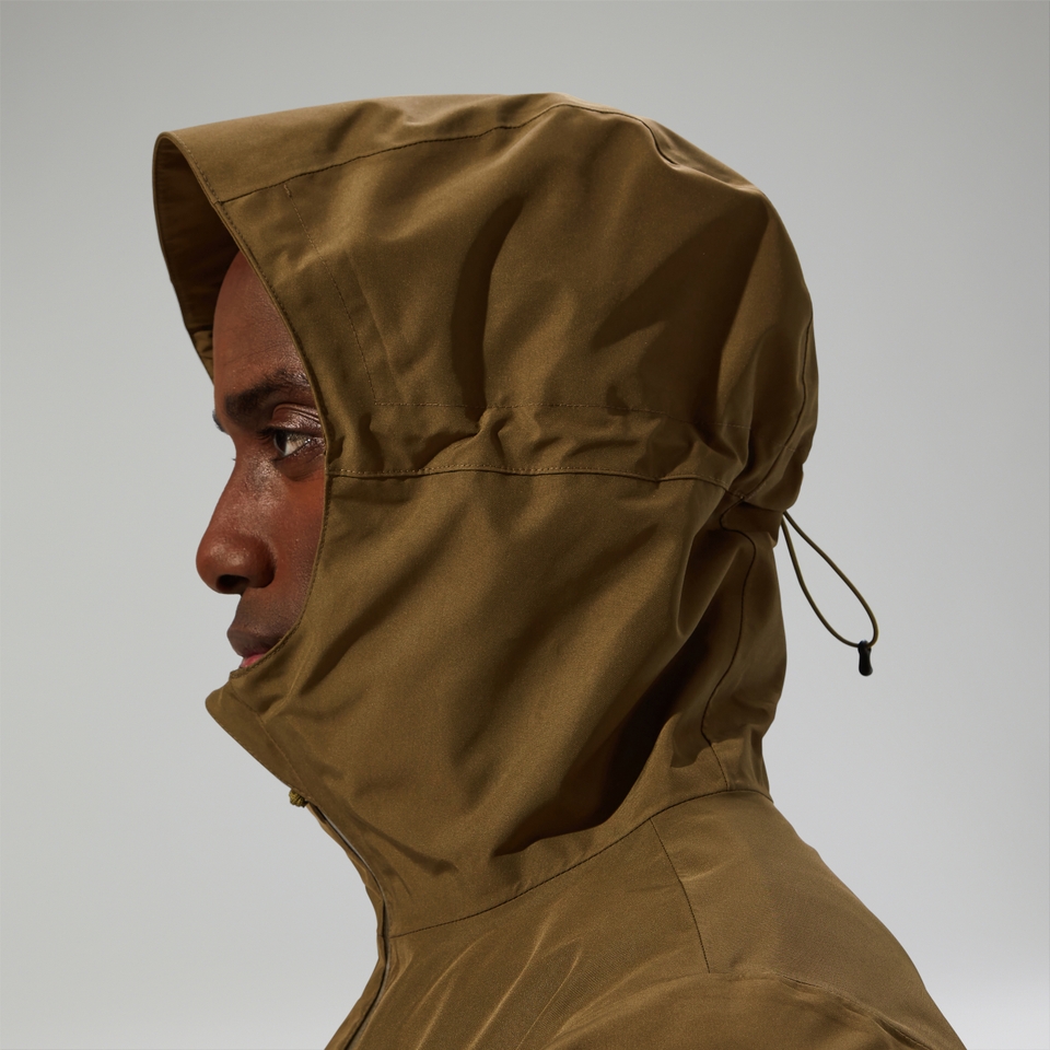 Men's Bramblfell InterActive Gore-Tex Waterproof Jacket - Brown/Green
