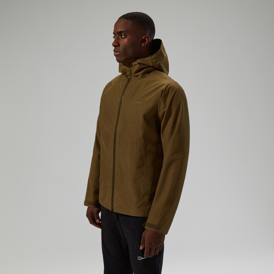 Men's Bramblfell InterActive Gore-Tex Waterproof Jacket - Brown/Green