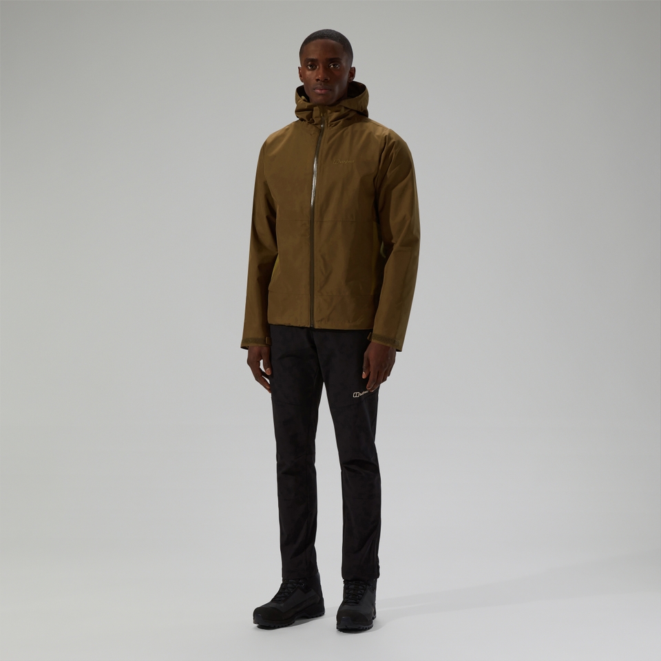 Men's Bramblfell InterActive Gore-Tex Waterproof Jacket - Brown/Green