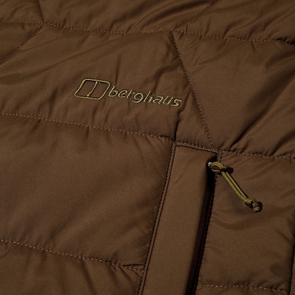 Men's Netherdene Quilted Insulated Jacket - Brown
