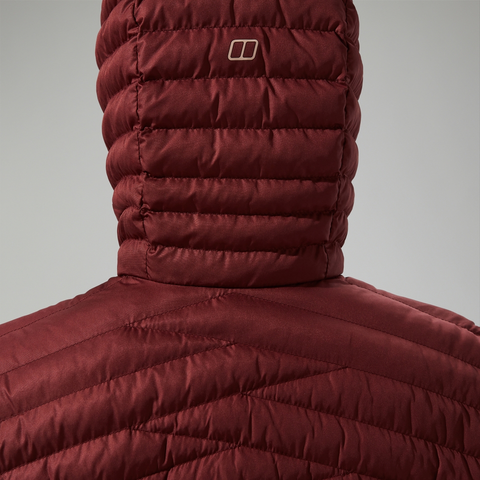Nula Micro Jacket Garnet für Damen - Rot