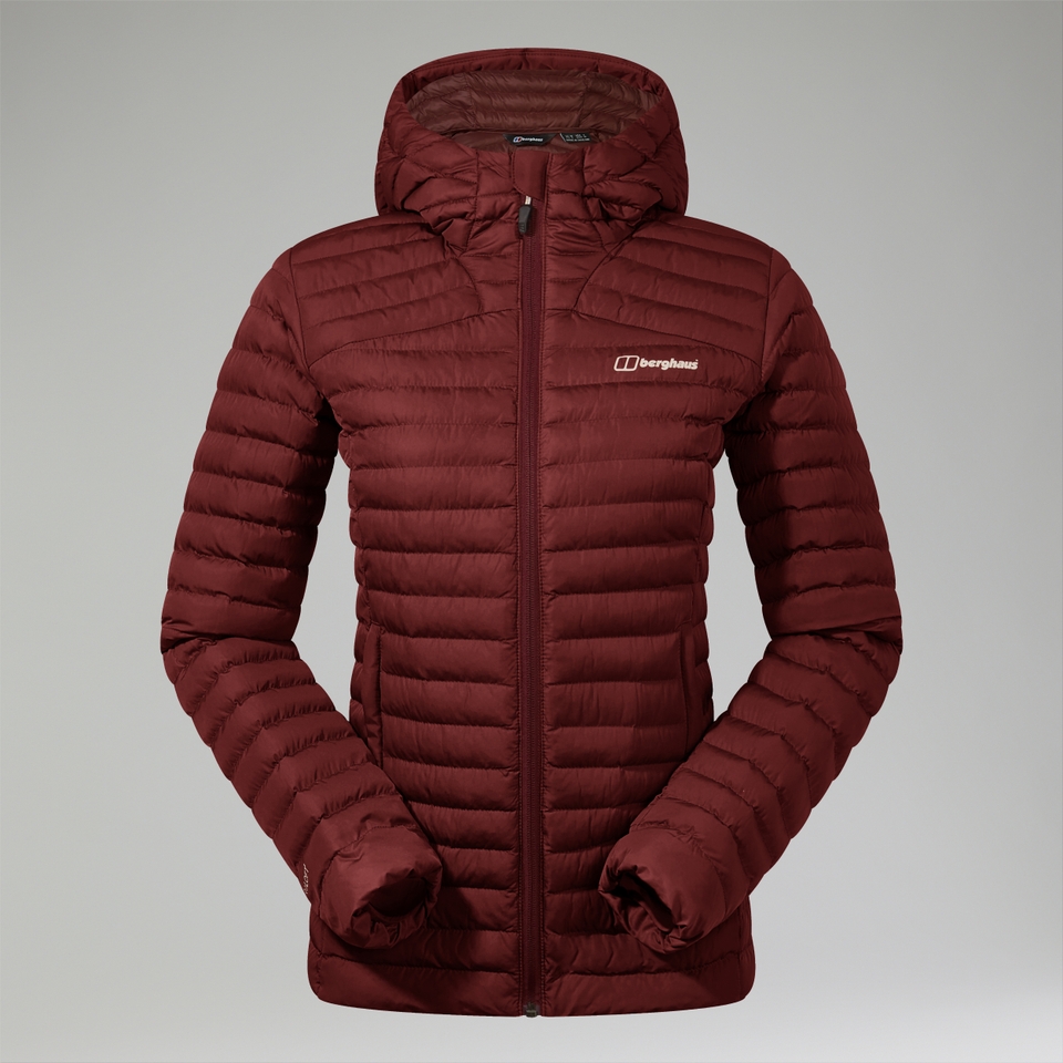 Nula Micro Jacket Garnet für Damen - Rot