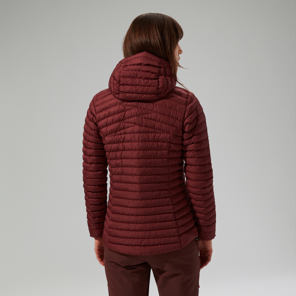 Nula Micro Jacket Garnet für Damen - Rot