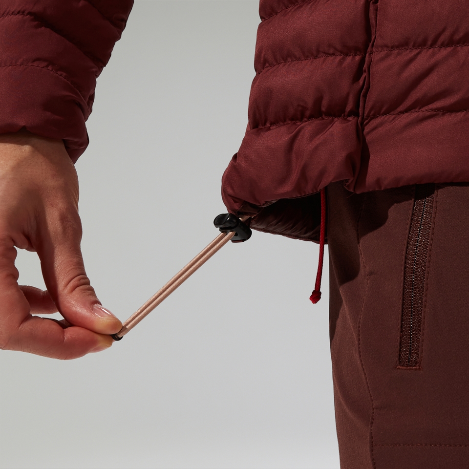 Nula Micro Jacket Garnet für Damen - Rot