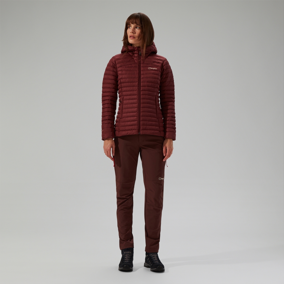Nula Micro Jacket Garnet für Damen - Rot