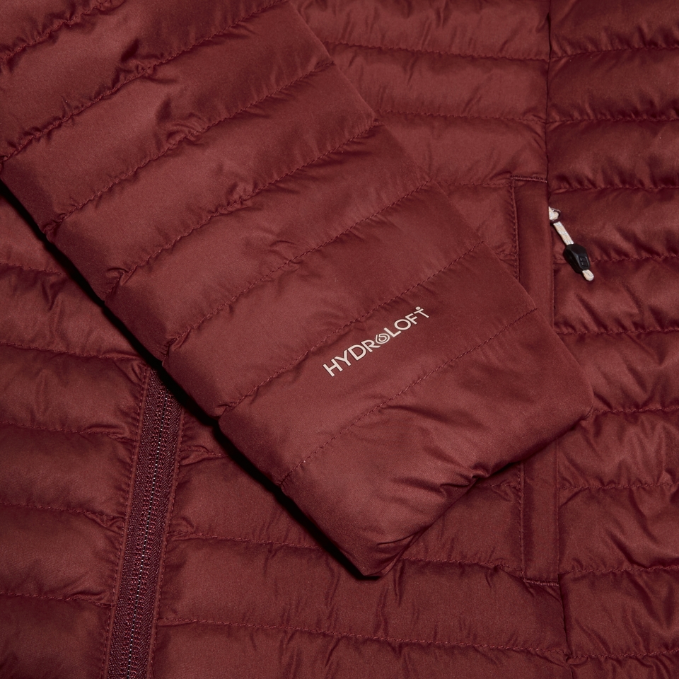 Nula Micro Jacket Garnet für Damen - Rot