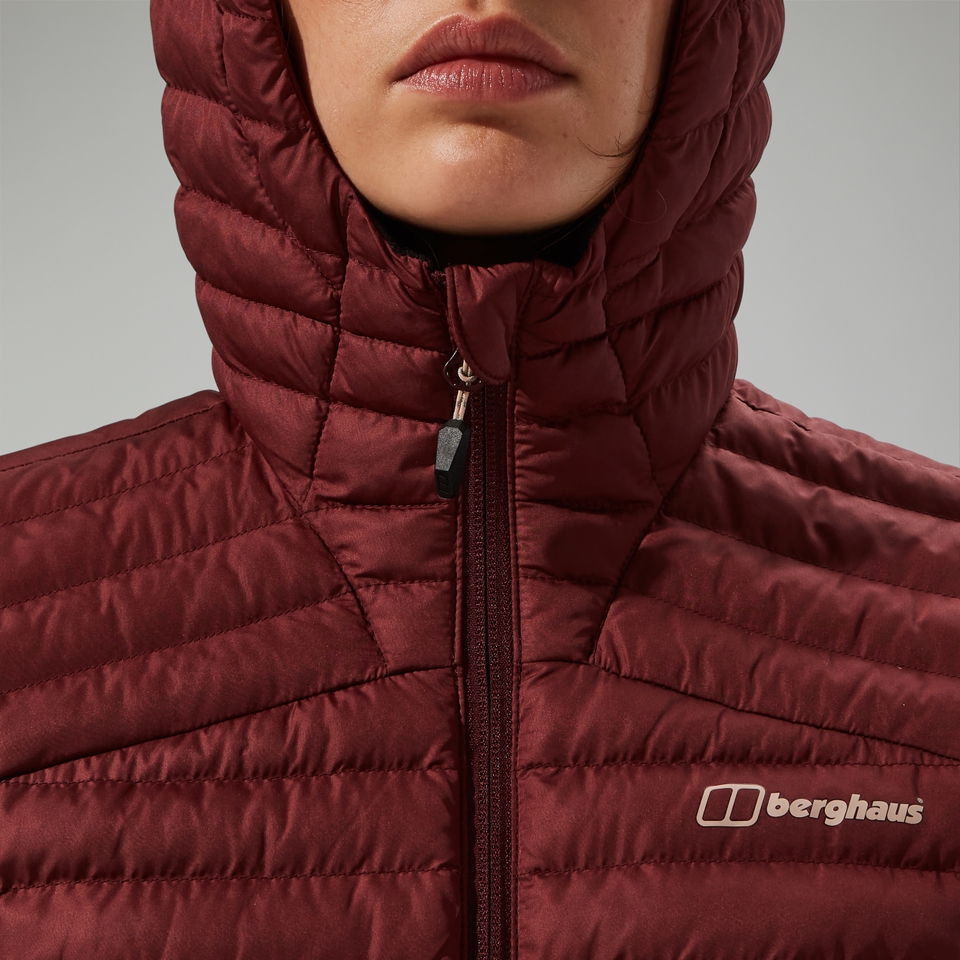 Nula Micro Jacket Garnet für Damen - Rot