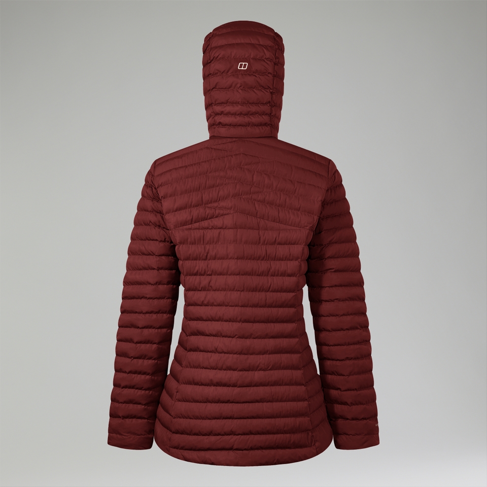 Nula Micro Jacket Garnet für Damen - Rot