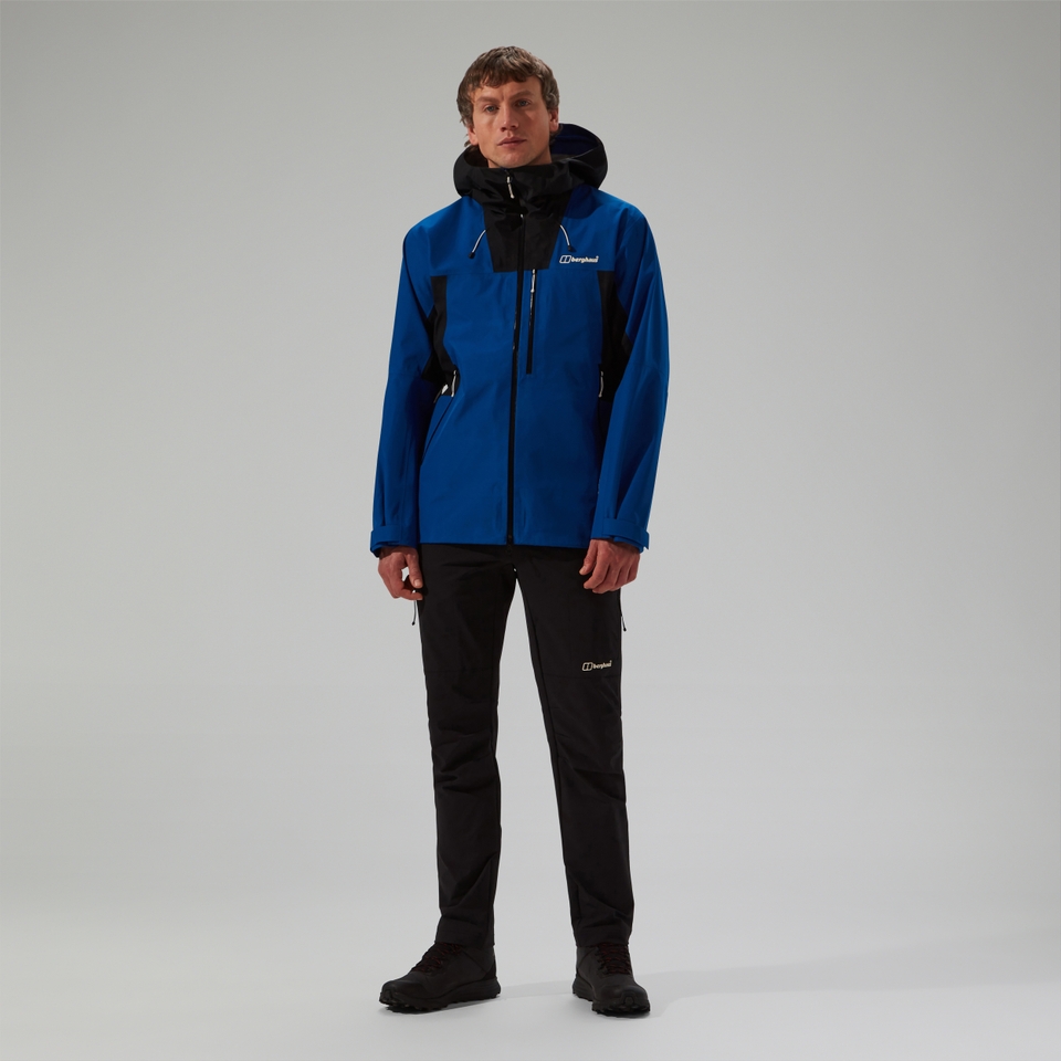 Men's Ridge-Seeker Waterproof Jacket - Blue/Black