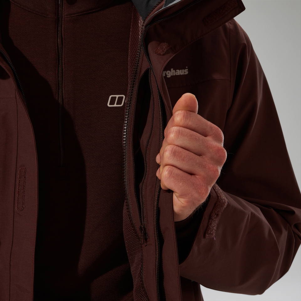 Men's Hillwalker InterActive Gore-Tex Waterproof Jacket - Brown