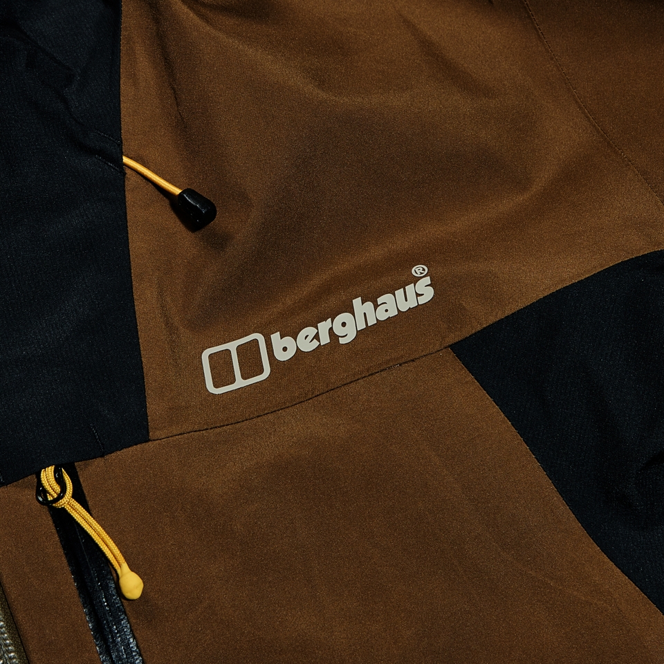 Men's Ridge-Seeker Waterproof Jacket - Brown/Black