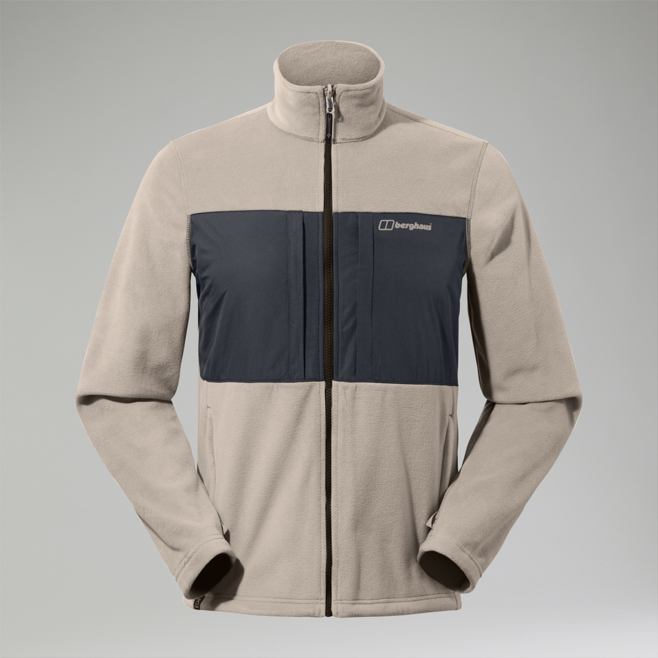 Prism Guide InterActive Polartec Fleecejacke für Herren - Grau/Schwarz