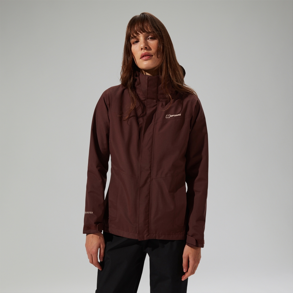 Women's Hillwalker InterActive Gore-Tex Waterproof Jacket - Brown