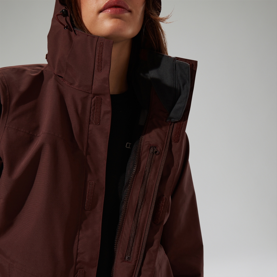 Women's Hillwalker InterActive Gore-Tex Waterproof Jacket - Brown
