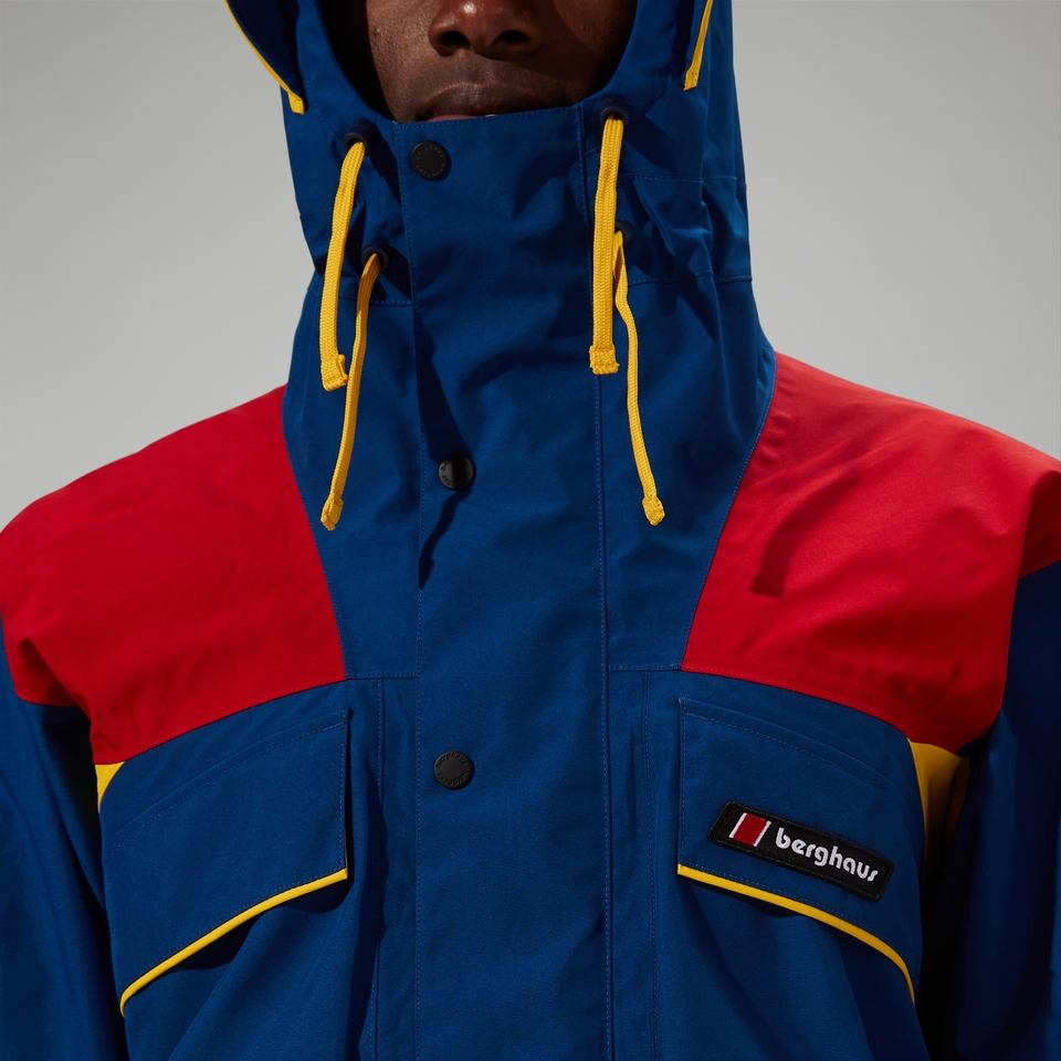 Unisex Trango Gore-Tex Waterproof Jacket - Blue/Red