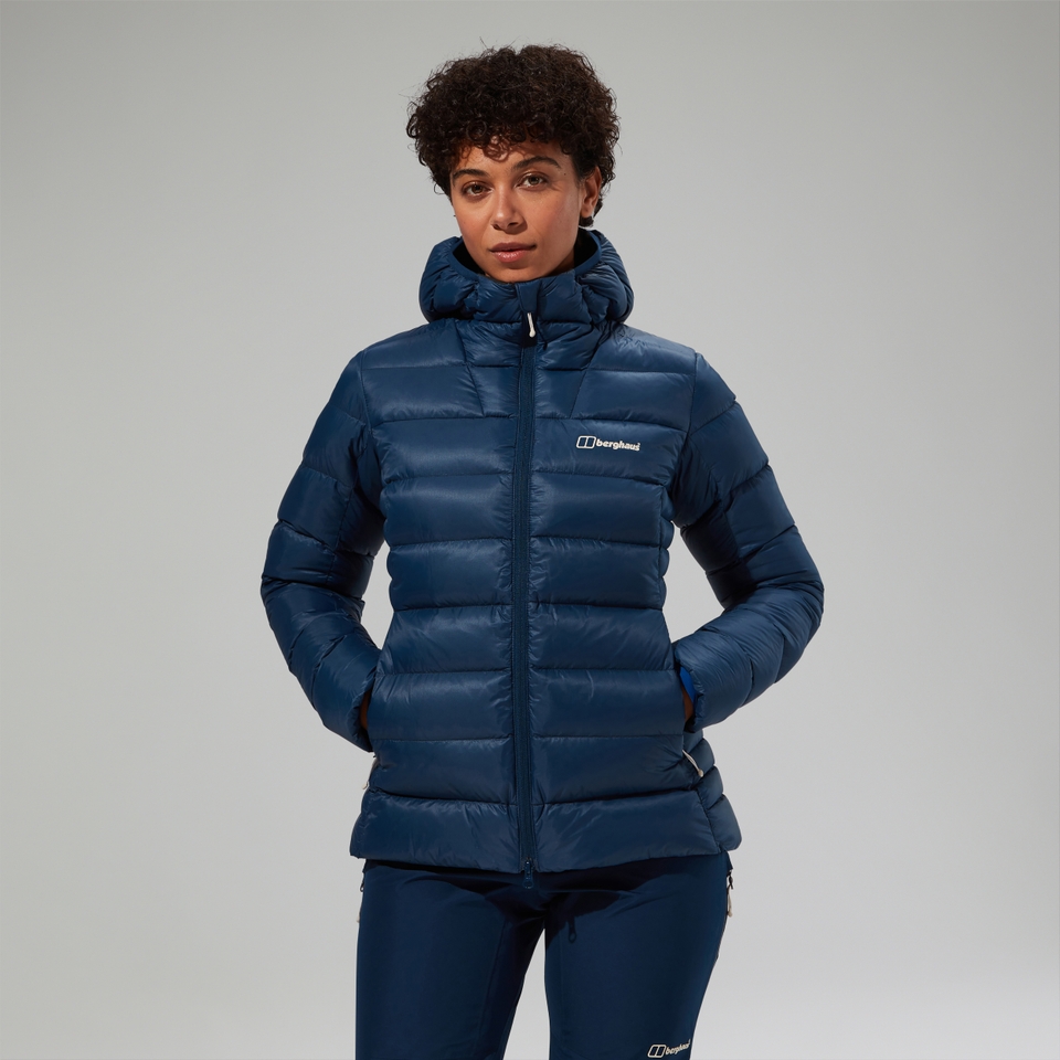 Isolierte Summit-Nomad Daunen-Jacke für Damen - Blau