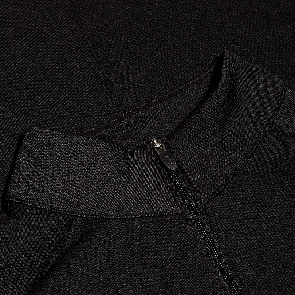 Halb-Zip Ivyhill Damen-Top - Schwarz