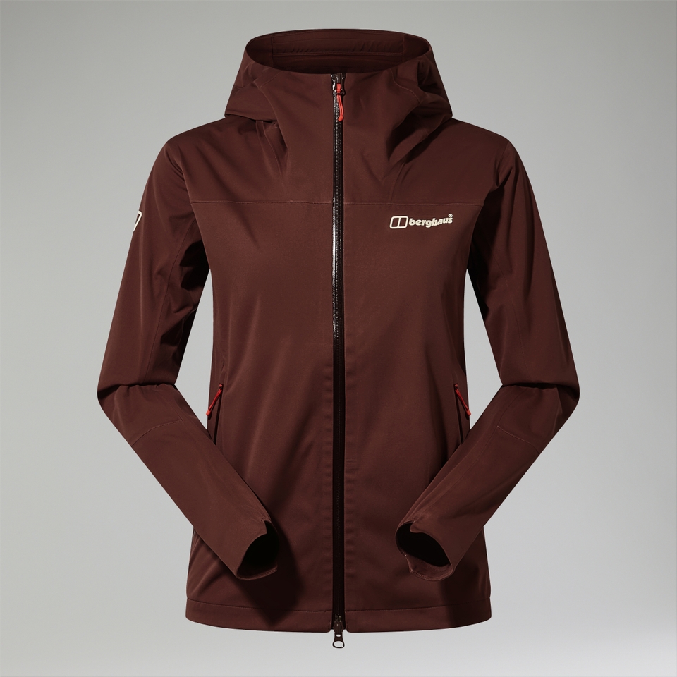 Softshell Ridge-Roamer Damen-Jacke - Braun