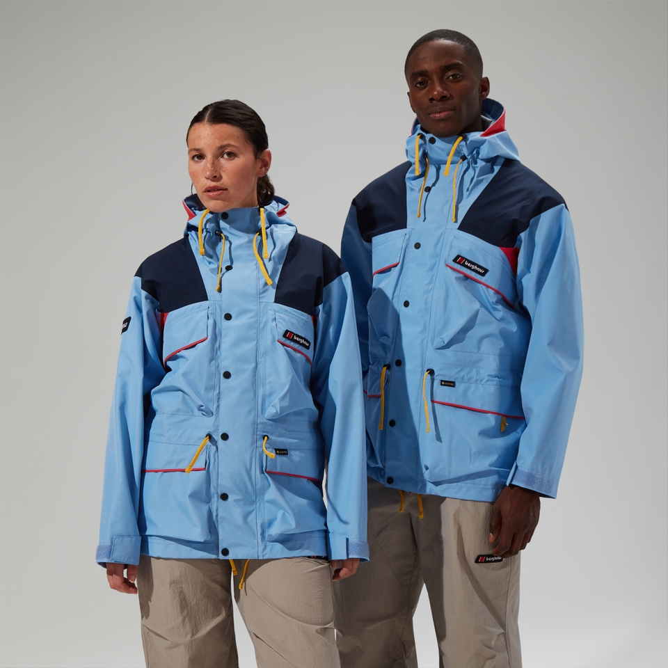 Wasserdichte Trango Gore-Tex Damen-Jacke - Blau
