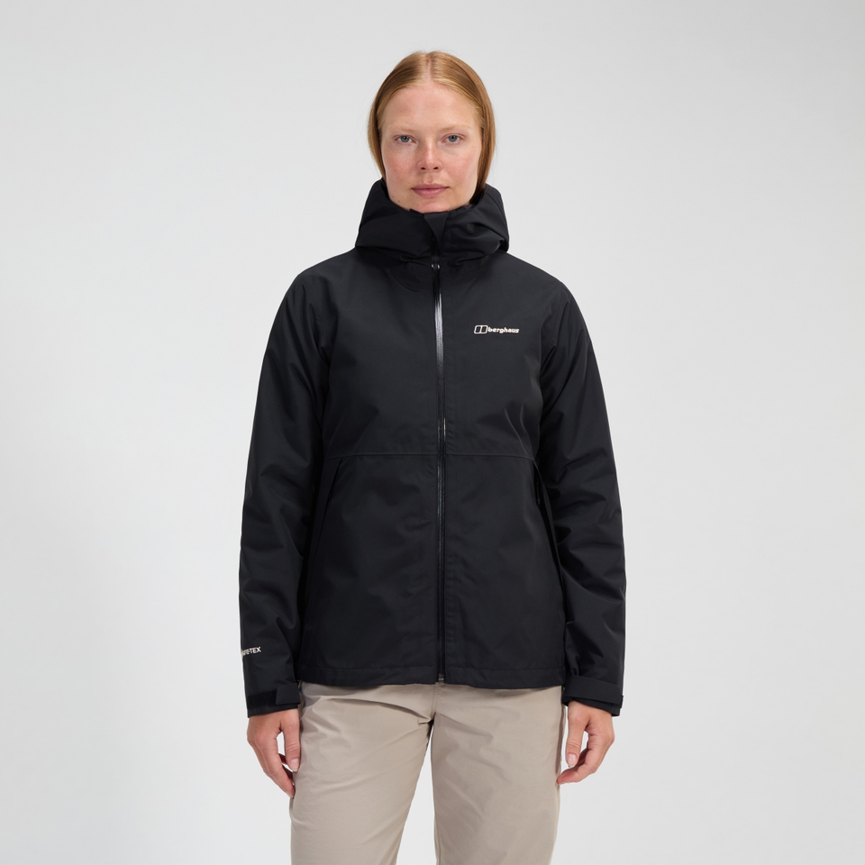 Wasserdichte Bramblfell Gemini Gore-Tex Damen 3in1-Jacke Jet Black