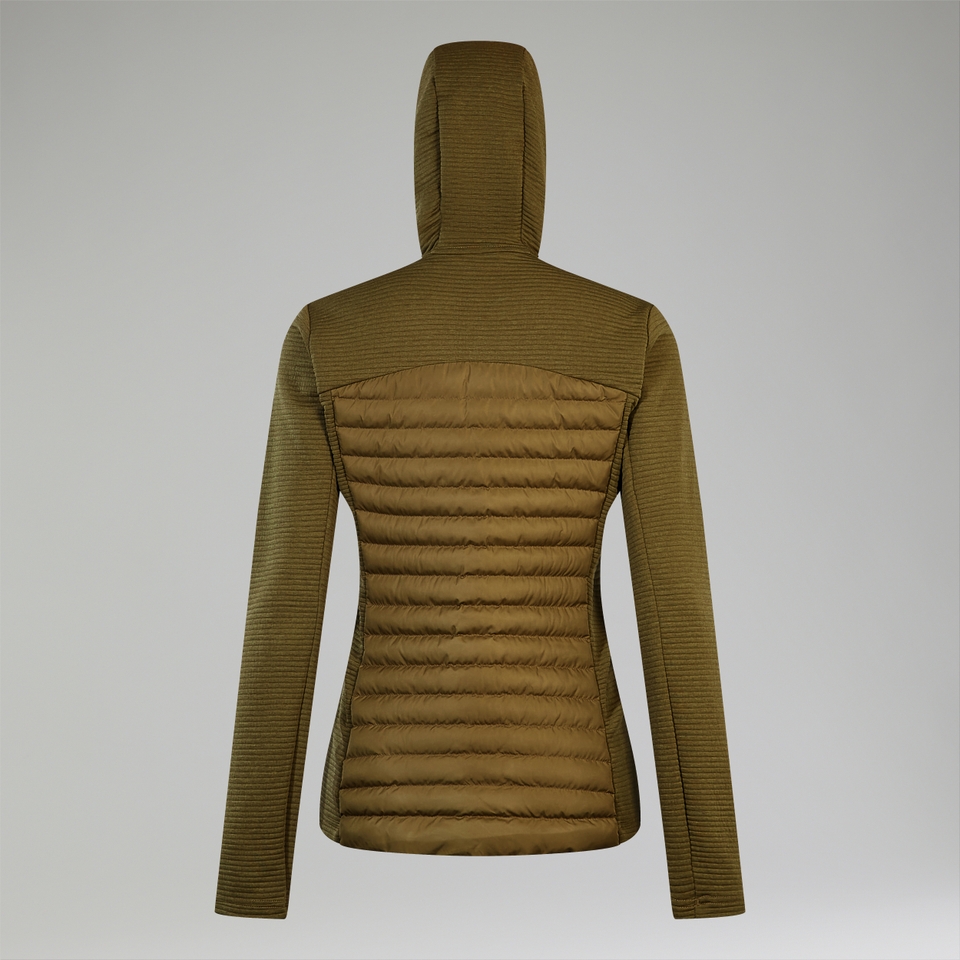 Women's Nula Hybrid Synthetic Insulated Jacket - Green